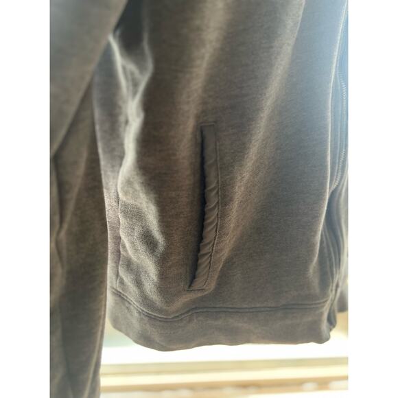 Calvin Klein Grey Full-Zip Jacket – Men’s Size L, Stylish, Comfortable Outerwear - Picture 4 of 6